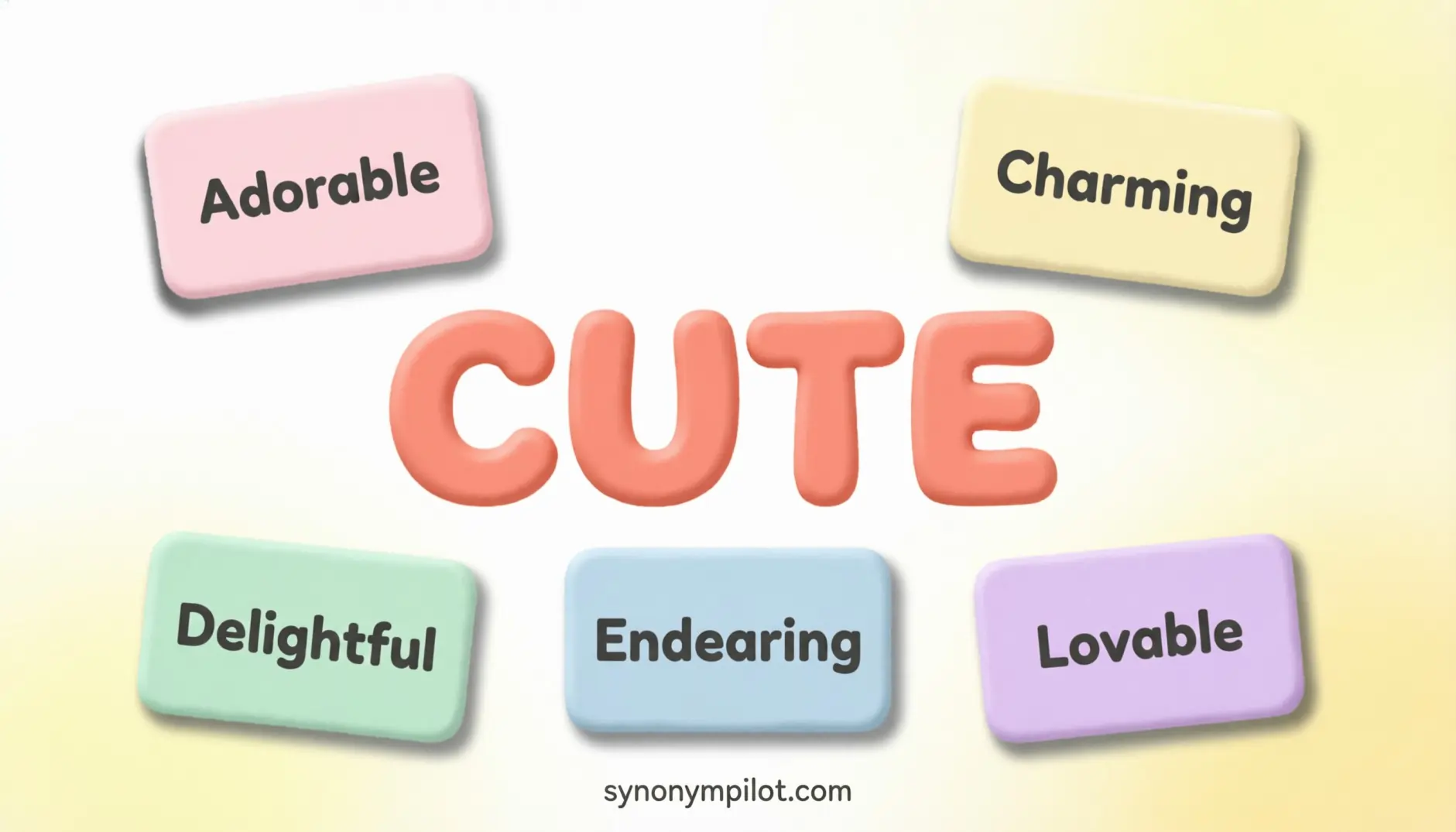 Synonyms for Cute