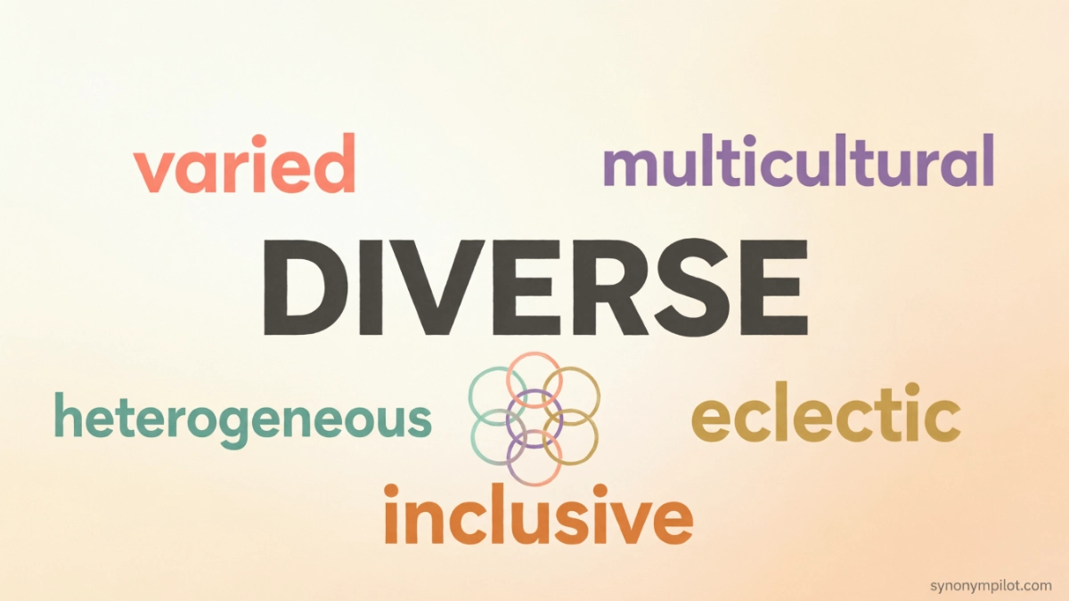 Synonyms for Diverse