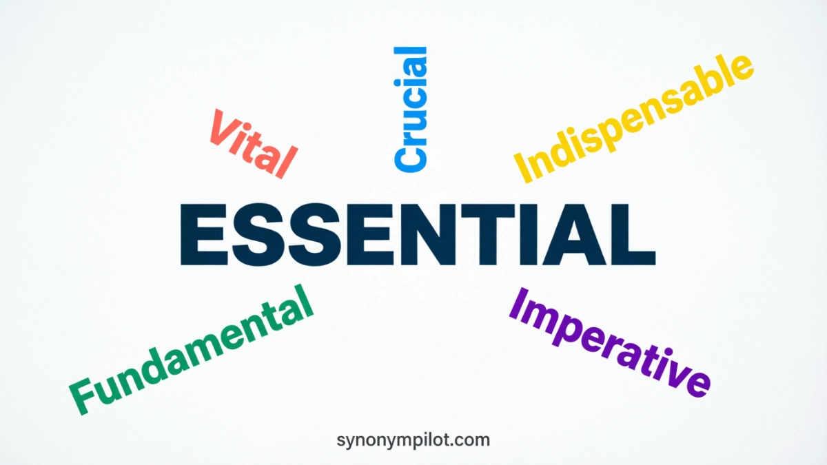 Synonyms for Essential