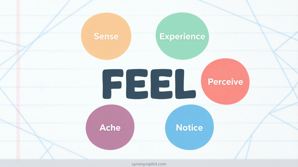 Synonyms for Feel