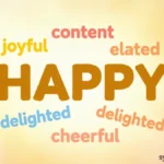 Synonyms for Happy