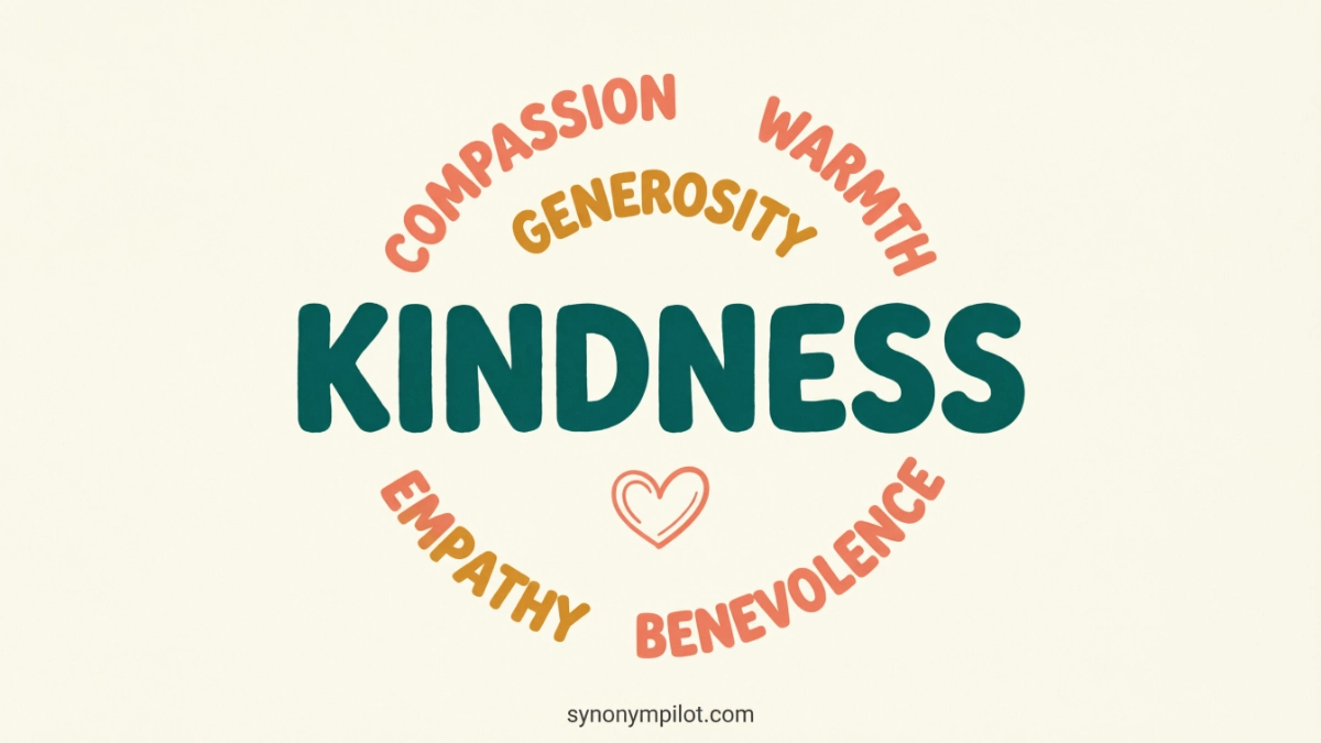 Synonyms for Kindness