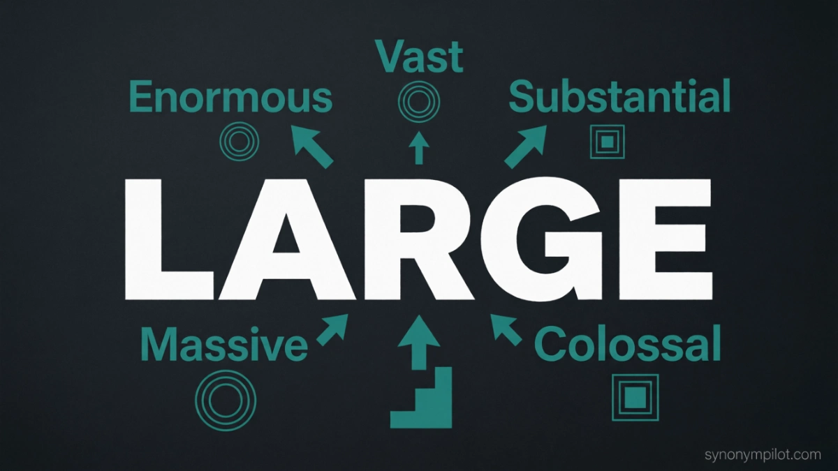 Synonyms for Large