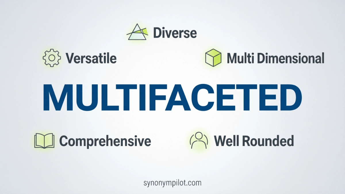 Synonyms for Multifaceted