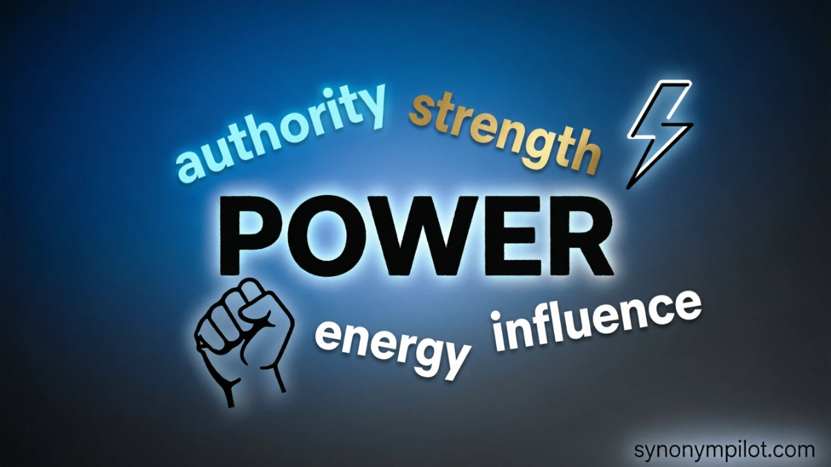 Synonyms for Power