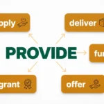 Synonyms for Provide