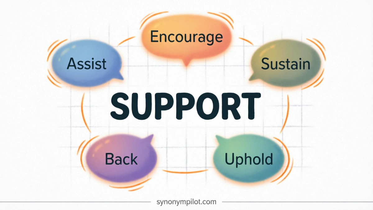 Synonyms for Support