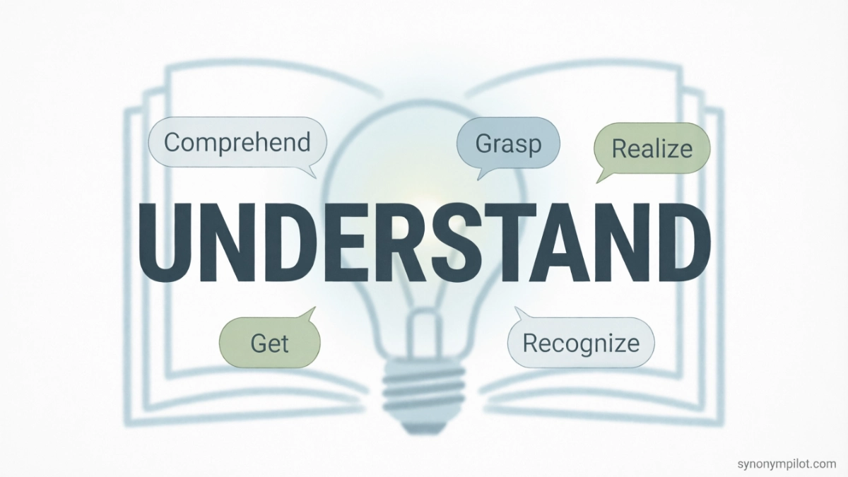 Synonyms for Understand