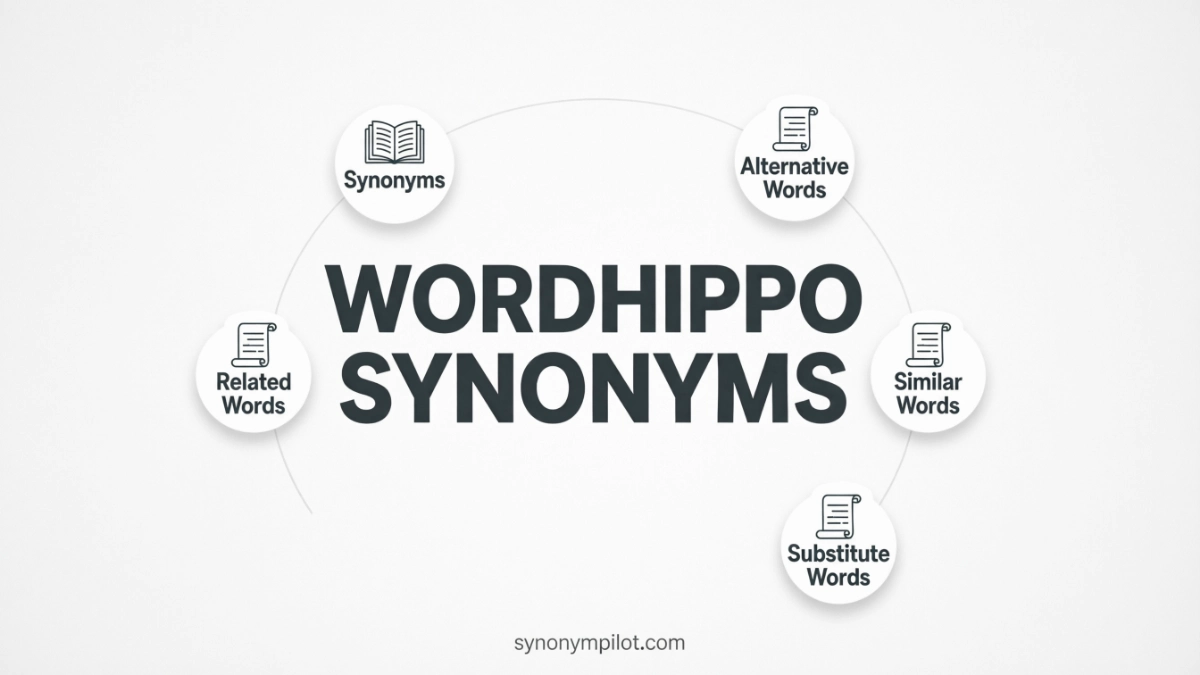 Synonyms for Word Hippo
